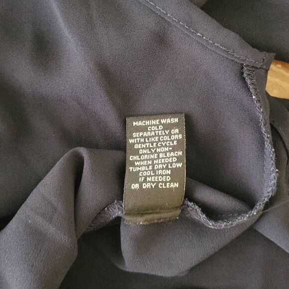 Premise Studio 3/4 Peasant Sleeve Off the Shoulder Sheer Blouse - Picture 6 of 8